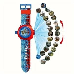 Orologio bambini unisex Proiezione Dinosauri Orologio Elettronico Cartoni Animat