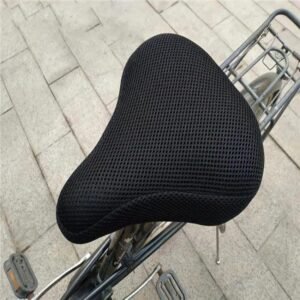 Coprisella Ergonomico Bici Nero Traspirante Ammortizzante