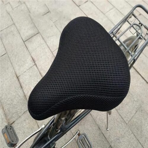 Coprisella Ergonomico Bici Nero Traspirante Ammortizzante