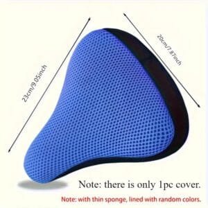 Coprisella Ergonomico Bici Nero Traspirante Ammortizzante