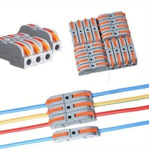 10 Pezzi Di Connettori Compatti A Leva Per Dadi Di Connessione In Linea 28-12 A