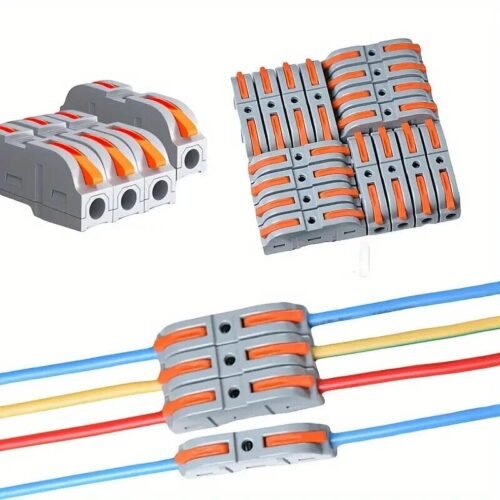 10 Pezzi Di Connettori Compatti A Leva Per Dadi Di Connessione In Linea 28-12 A
