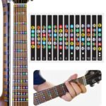Adesivo per Tastiera Note per Principianti Chitarra Acustica