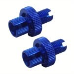 2pz Regolatori per Cavo Frizione Acceleratore Moto Alluminio Nero
