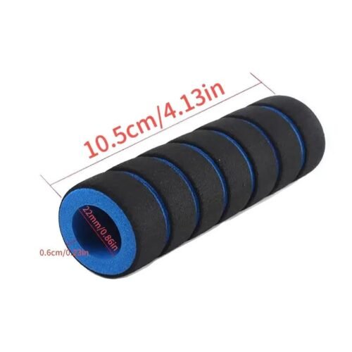 Coppia Di Impugnature Coperture Antiscivolo Schiuma Biciclette ROSSO Manubrio