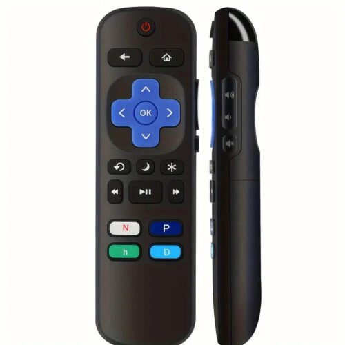 Telecomando compatibile per Roku 2024 Configurazione Facile tasti laterali