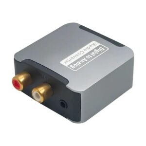 Convertitore audio ottico/spdif in RCA su casse a 192kHz compatibile