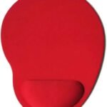Tappetino Per Mouse Con Supporto Per Polso Soffice Colore Rosso
