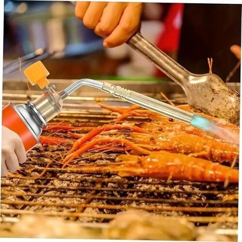 Torcia fiamma per Saldatura a Propano Portatile Acciaio Inossidabile per BBQ