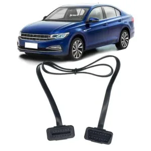 Cavo di estensione per OBD2 piatto flessibile diagnostica motore per auto