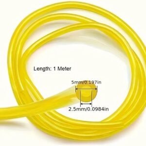 Tubo Flessibile ID 2,5 Mm Diametro Esterno 5 Mm Decespugliatore Tagliaerba