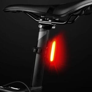 Fanale Posteriore Bicicletta Alta Qualità Luce Freno 5 LED USB Ricaricabile