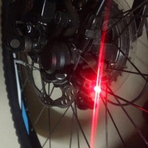 Luce Freno per Bicicletta Meccanico Mini Meccanismo Stop Impermeabile