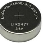 5 pezzi LIR2477 LIR 2477 3.6V batteria ricaricabile litio cella bottone CR2477