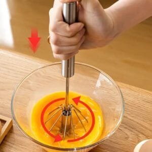 FRULLINO FRUSTA FRULLATORE PER UOVA SEMIAUTOMATICO IN ACCIAIO INOSSIDABILE INOX