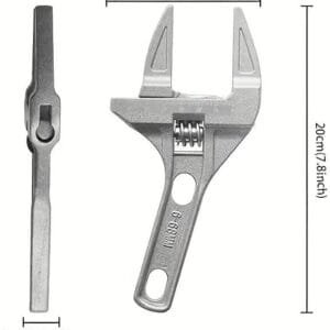 Chiave Multifunzione in Alluminio Regolabile per Tubi e Valvole da 6-68mm