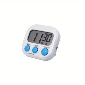 Timer da Cucina Digitale Magnetico Secondi e Minuti Display LCD Cucina Forno