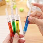 4pz Penna a Sfera 4 Colori Ideale per Costume Infermiere