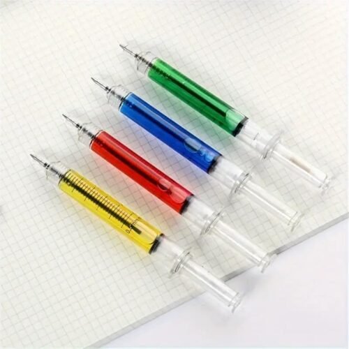 4pz Penna a Sfera 4 Colori Ideale per Costume Infermiere