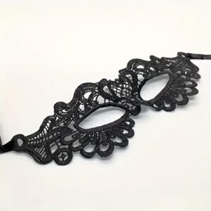 MASCHERA DONNA SEXY MASCHERINA IN PIZZO CARNEVALE COSTUME BAROCCO