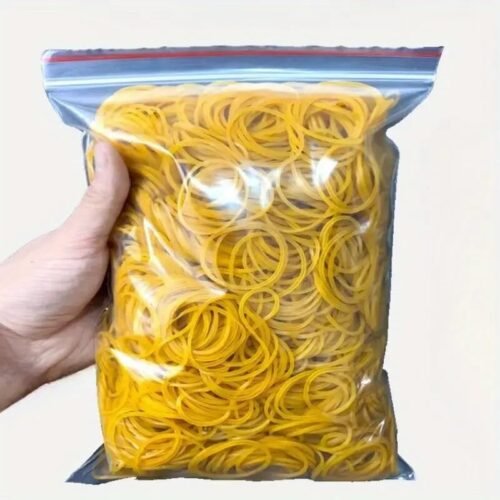 50 elastici in gomma naturale Robusti e durevoli multiuso per ufficio scuola