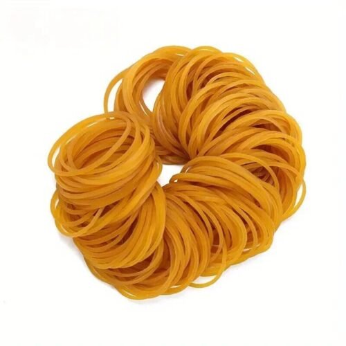 50 elastici in gomma naturale Robusti e durevoli multiuso per ufficio scuola