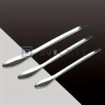 Set 3pz Cucchiai da Laboratorio 12-13-14cm Acciaio Inox