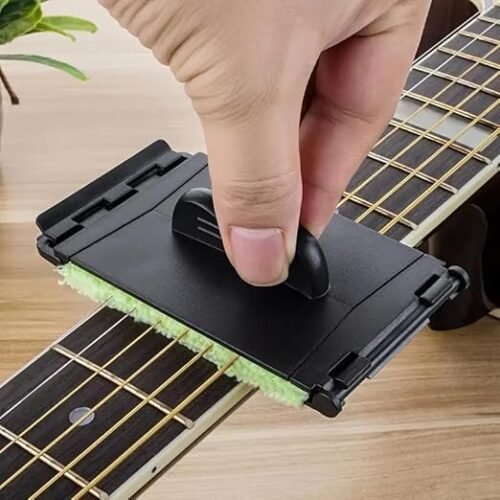Strumento Pulizia Corde Chitarra e Basso Spazzola Accessorio