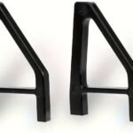 2 pezzi Supporto orizzontale in acrilico accessori per console Per PS5 Slim nero
