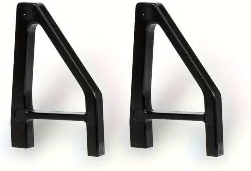2 pezzi Supporto orizzontale in acrilico accessori per console Per PS5 Slim nero
