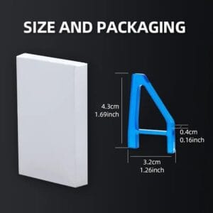 2 pezzi Supporto orizzontale in acrilico accessori per console Per PS5 Slim nero