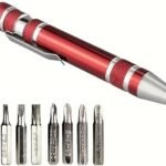Cacciavite Multiuso Magnetico 8-in-1 Testa a Croce strumento Pratico Artigiani