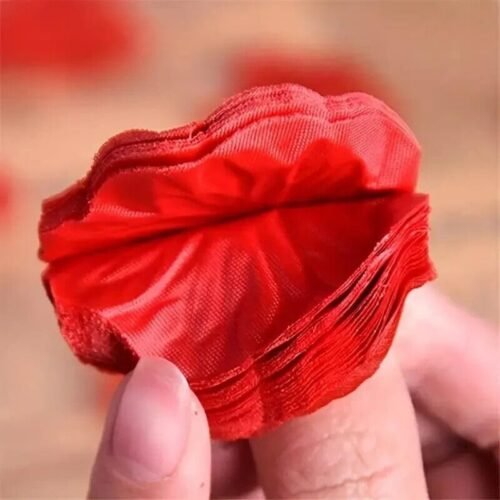 100PZ PETALI DI ROSA ROSSI ARTIFICIALI PER FESTE SAN VALENTINO FIDANZAMENTO