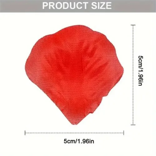 100PZ PETALI DI ROSA ROSSI ARTIFICIALI PER FESTE SAN VALENTINO FIDANZAMENTO