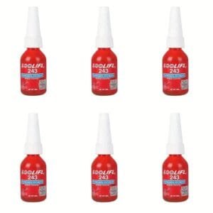 1 pz Colla 60ml anaerobica 243 viti forte antiscivolo rapido temperature