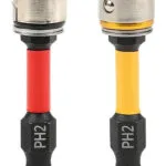 2 pezzi Punta Regolabile Magnetica per Cacciavite da Cartongesso