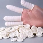 50pz Guanti in Silicone Premium per Dita Antistatici Monouso