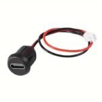 5PZ CONNETTORI USB TYPE-C A PRESSIONE DIRETTA 2PIN CON CONTATTI IN RAME 3A
