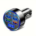 Caricabatterie Accendisigari 150W 4 Porte USB Fast Charge