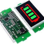 Modulo Indicatore Capacità di Batteria a LED Verde 1-8S 3.7V e 4.2V Tester