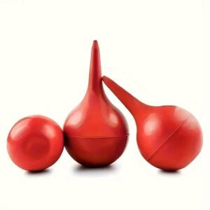 Pulizia per Orecchie in Gomma Resistente 60ML Siringa Aspirante Cerume