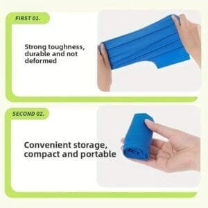 1 Paio Copriscarpe Impermeabili in Lattice per Pioggia Neri