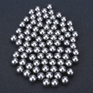 100pz Sfere in Acciaio al Carbonio 5mm Lucide Antiruggine