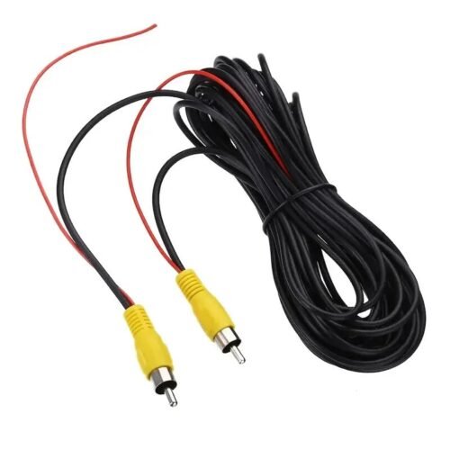 Cavo di Prolunga Video RCA da Maschio a Maschio 6m per Parcheggio Auto camera