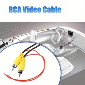 Cavo di Prolunga Video RCA da Maschio a Maschio 6m per Parcheggio Auto camera