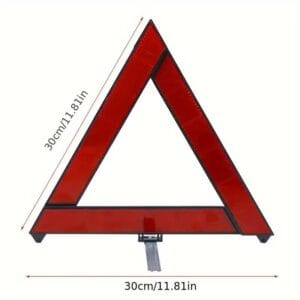 TRIANGOLO + CUSTODIA CATARIFRANGENTE EMRGENZA STRADALE SICUREZZA INCIDENTE