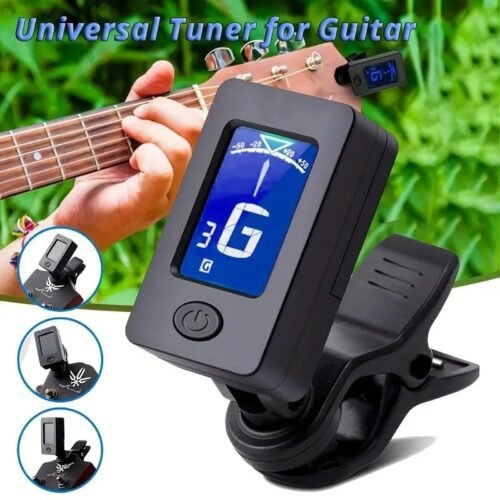 Accordatore Sintonizzatore per Chitarra a Clip con Display Preciso