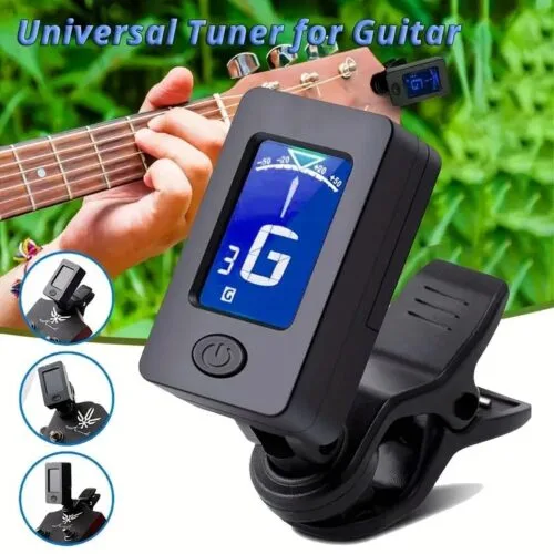 Accordatore Sintonizzatore per Chitarra a Clip con Display Preciso