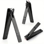 SET 3 TAGLIAUNGHIE IN ACCIAIO INOSSIDABILE CON LIMA PER UNGHIE MANI PIEDI