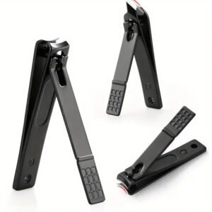SET 3 TAGLIAUNGHIE IN ACCIAIO INOSSIDABILE CON LIMA PER UNGHIE MANI PIEDI